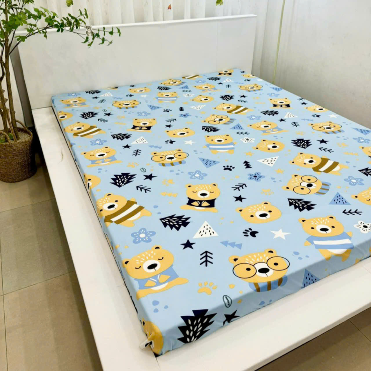 Drap lẻ, Ga giường lẻ thun lạnh Hàn Quốc cao cấp ( Không áo gối )