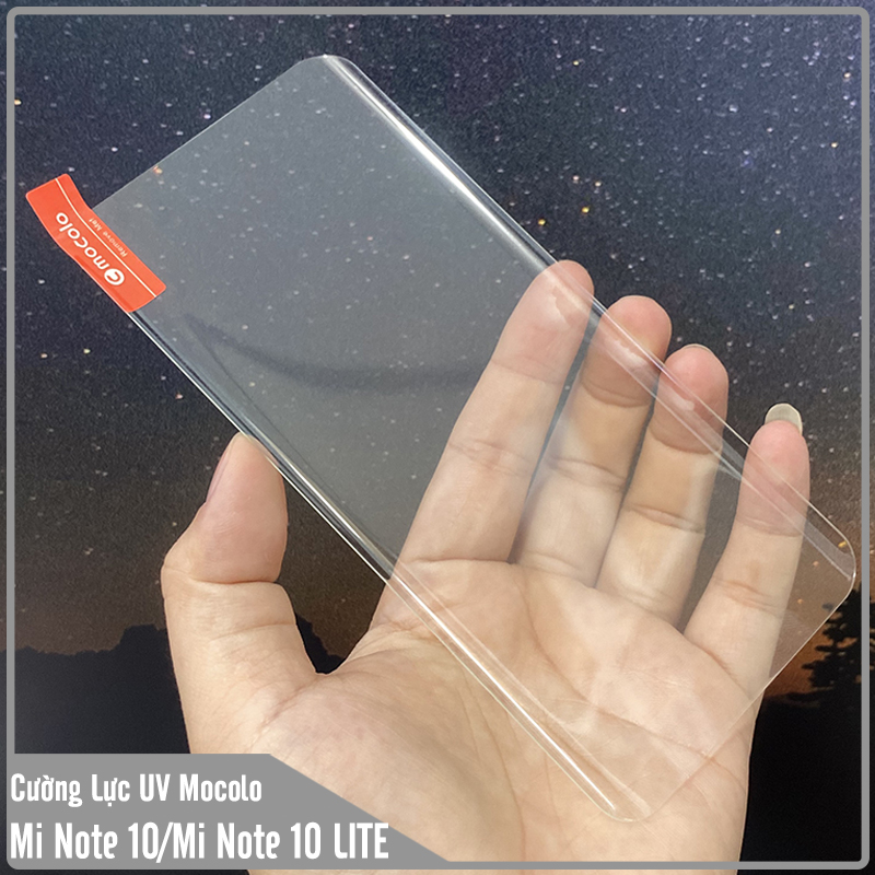 Cường lực UV Mocolo cho Xiaomi Mi Note 10 - Note 10 Pro - Note 10 Lite - Mi CC9 Pro, che camera