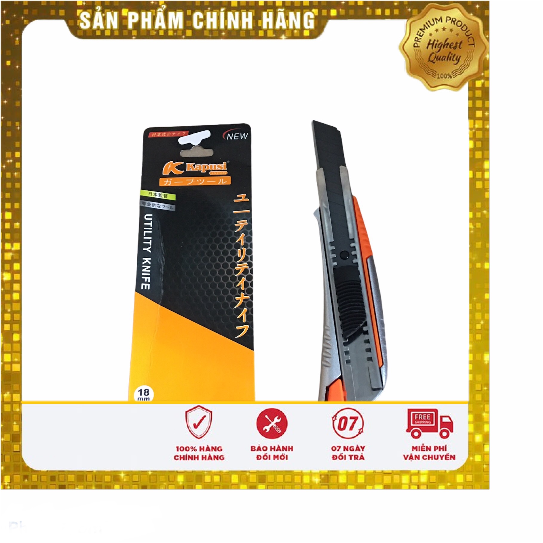 Dao dọc giấy kapusi