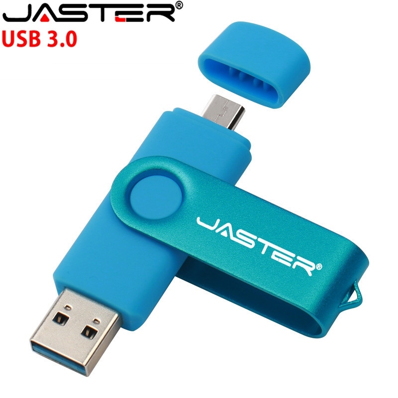JASTER  High Speed OTG USB Flash Drive Pen Drive 16gb Usb Flash Disk 32gb 64gb 128gb Usb Stick 3.0 Pendrive for Android Mobile