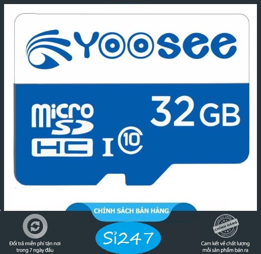 Thẻ nhớ YOOSEE MicroSDHC 32G Class 10 chuyên dụng cho Camera