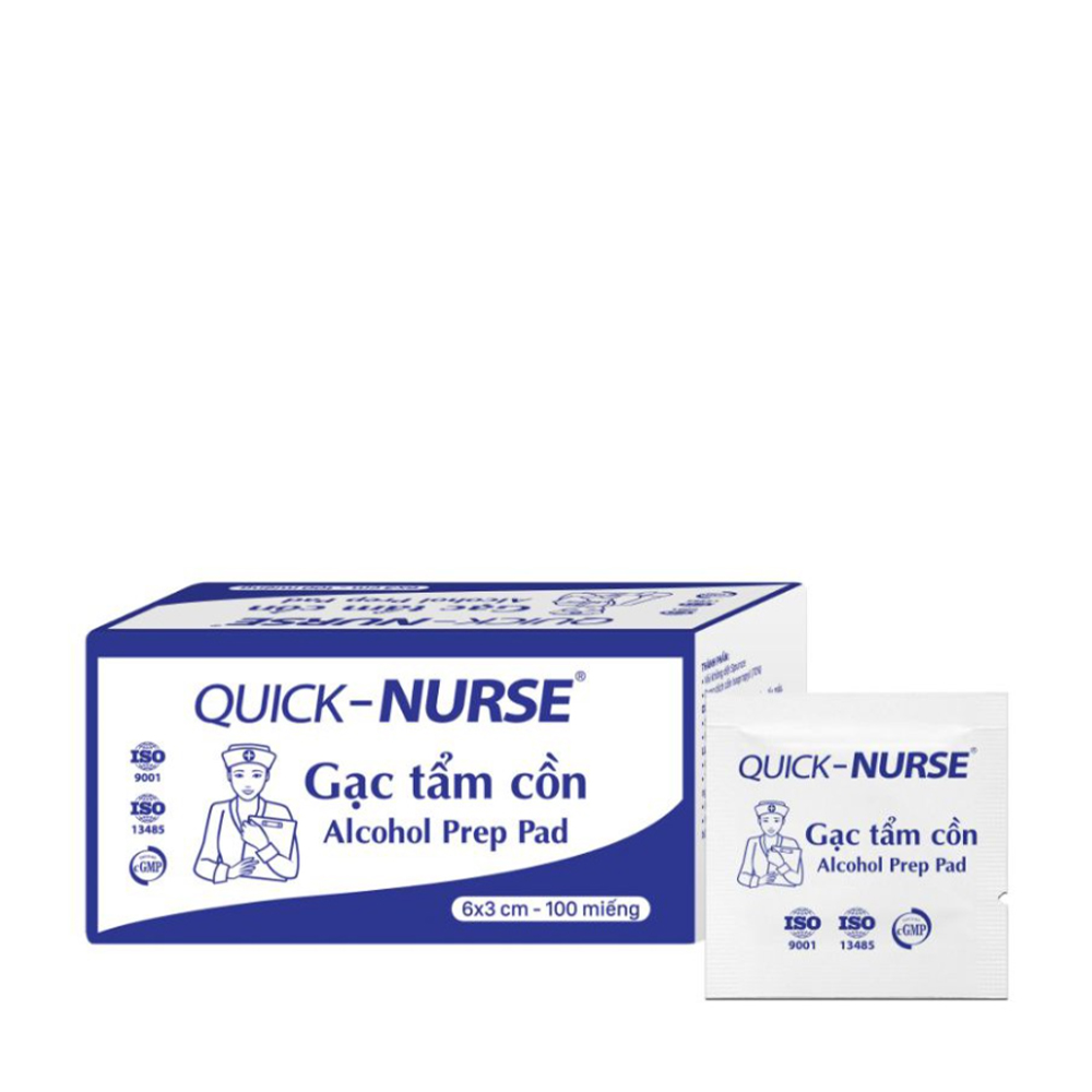 Gạc tẩm cồn Quick - Nurse