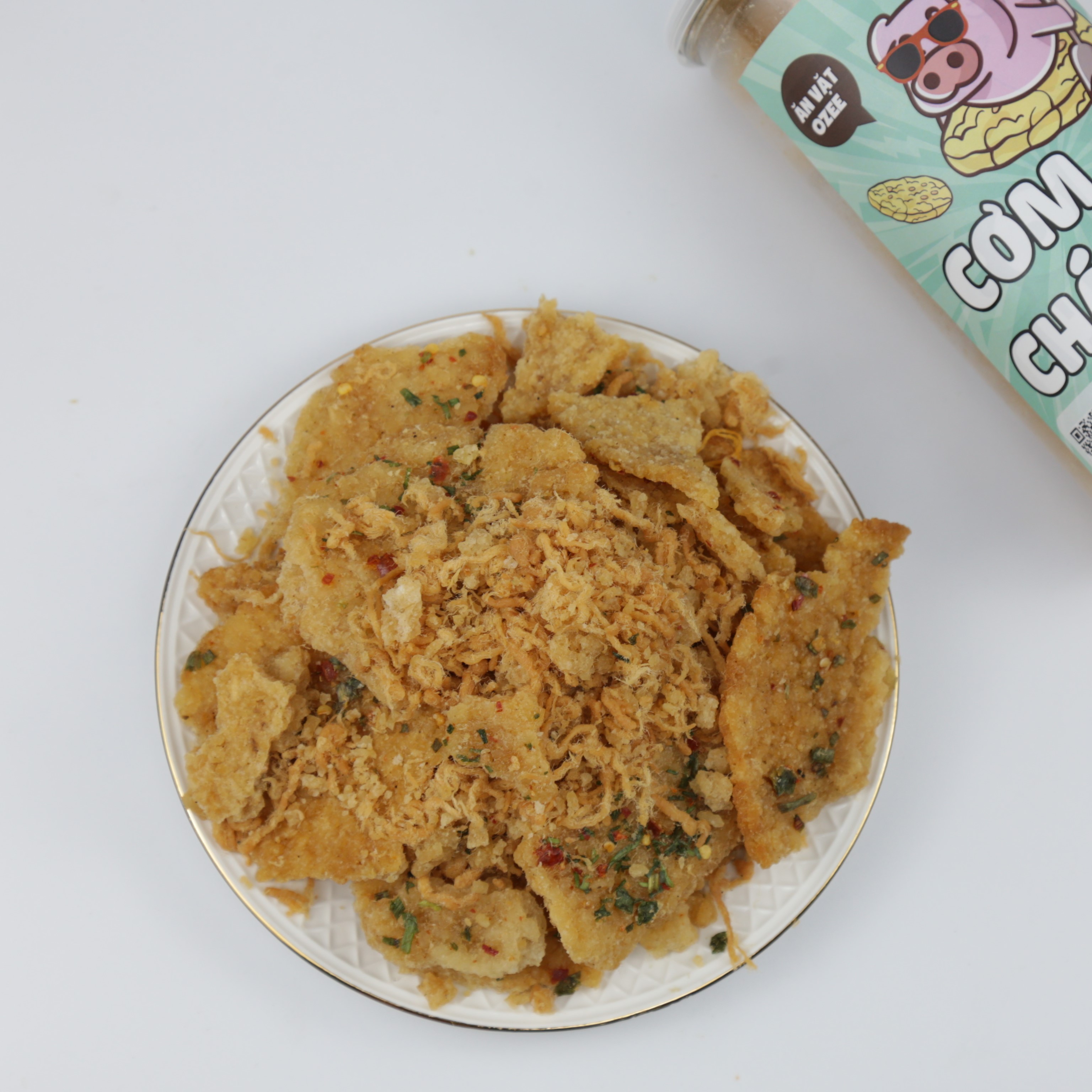 Cơm cháy chà bông Ozee 300g - Ăn là mê ngày