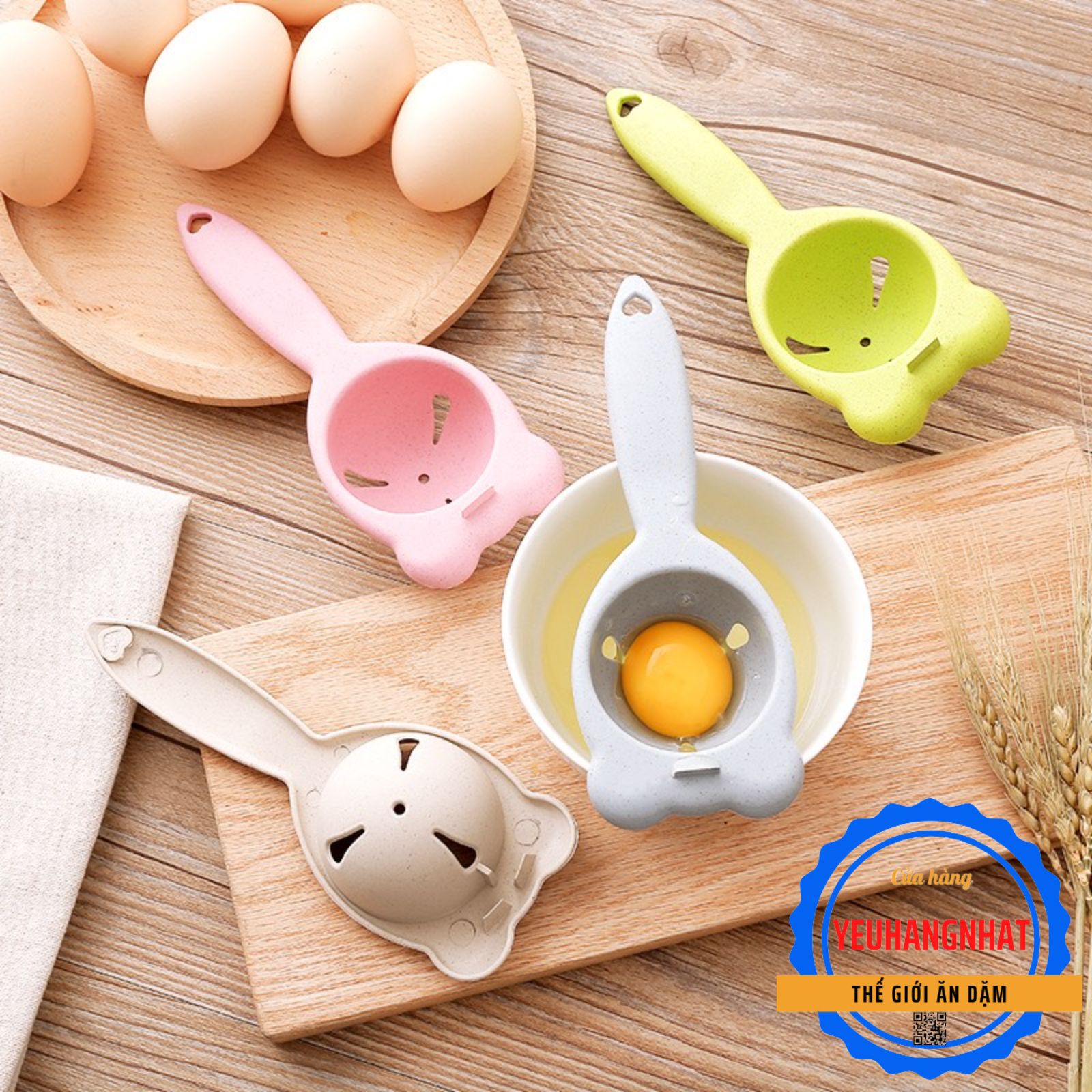 DỤNG CỤ TÁCH LÒNG ĐỎ TRỨNG LÀM TỪ LÚA MẠCH
