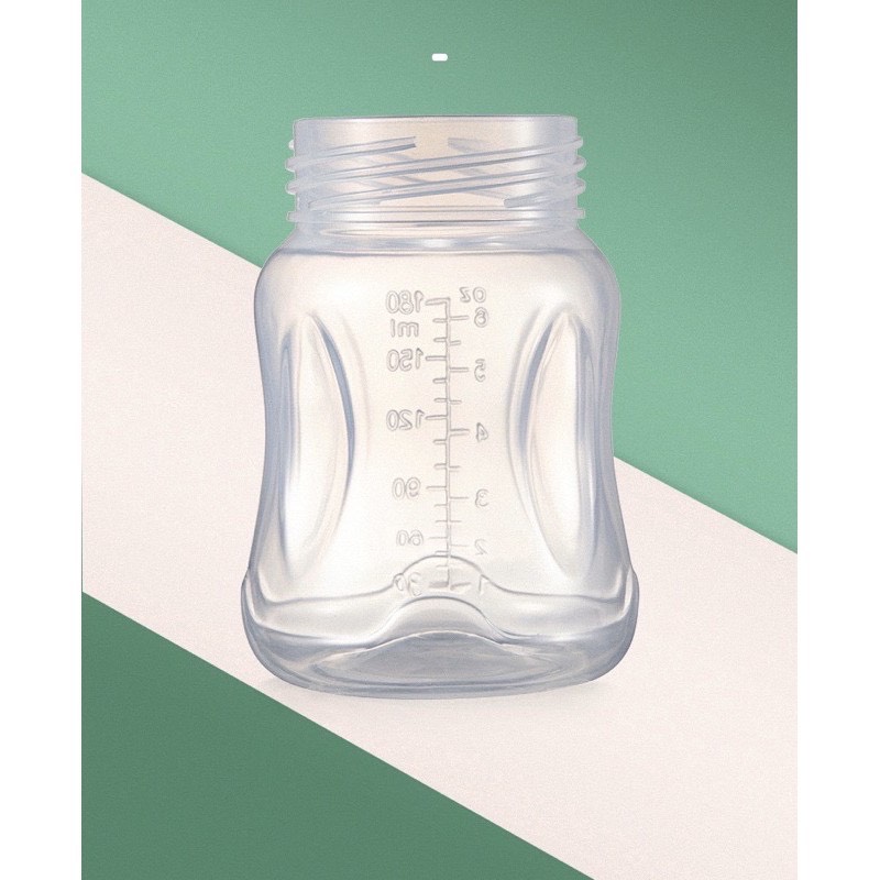 Bình Trữ Sữa Vcool Cổ Rộng 180ml (giá bán 1 bình )