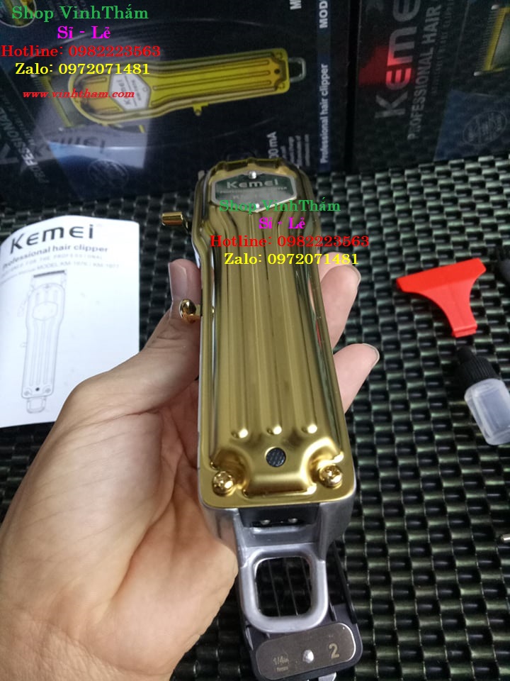 Tông đơ cắt tóc  Kemei Km1976 Gold