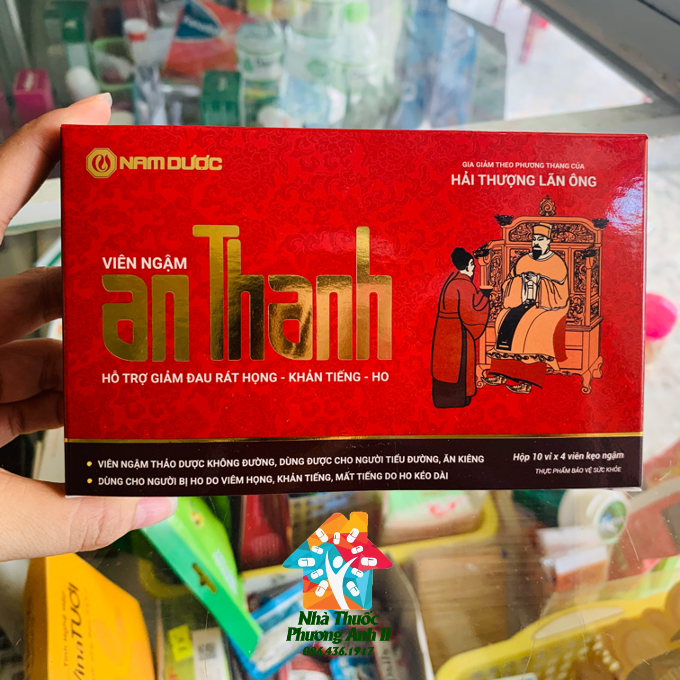 Kẹo ngậm An Thanh thảo dược