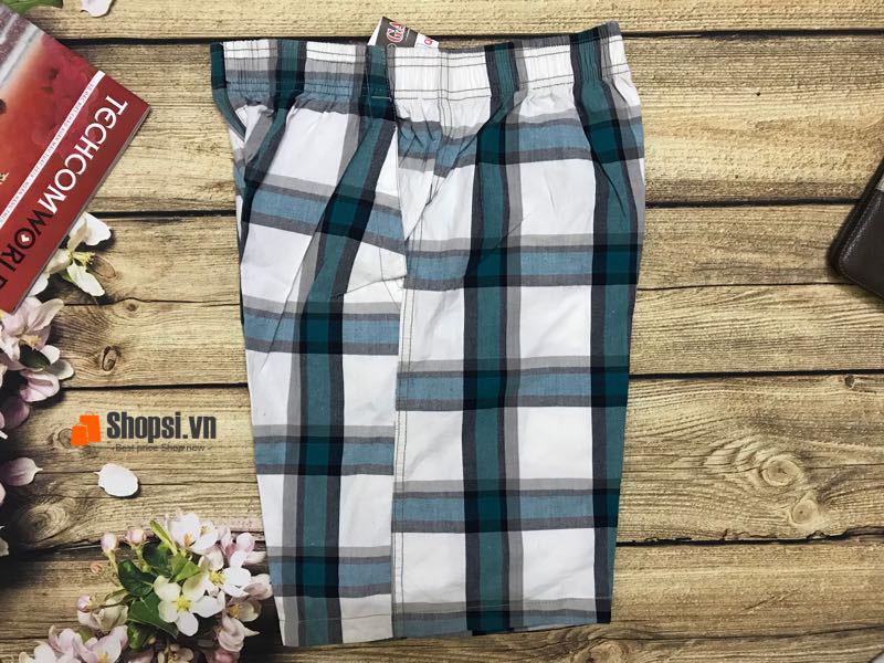 [HCM]Quần Short Nam Caro - Chất Cotton Thoáng Mát