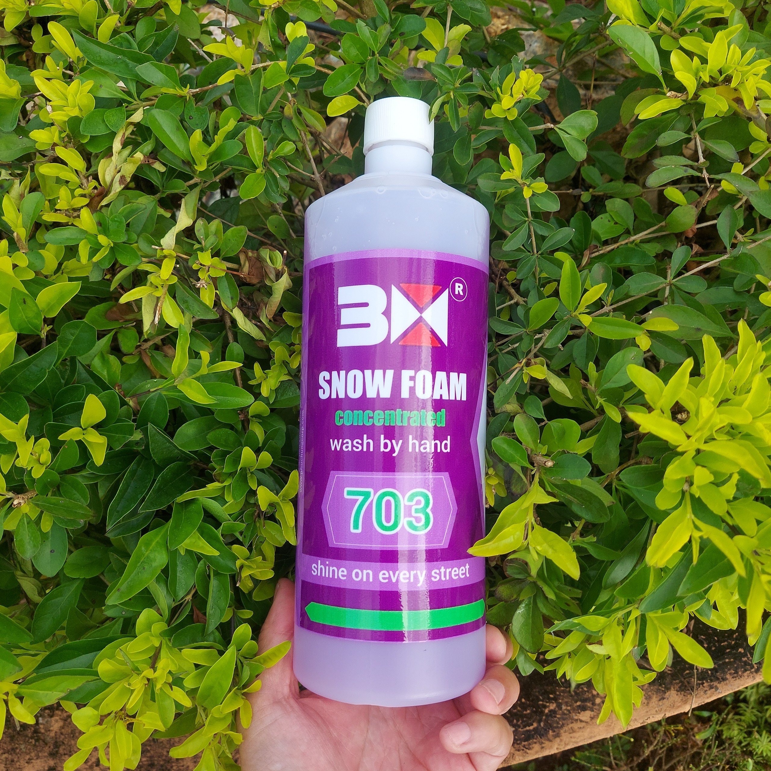 Dung dịch rửa xe bọt tuyết 3x clean 1000ml