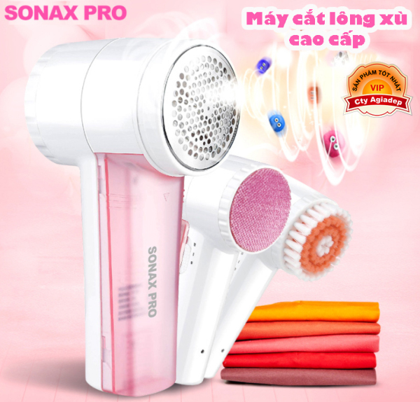 Giá bán Máy cắt lông xù xịn Sonax S9988 Pin sạc 3 đầu + 2 Lưỡi