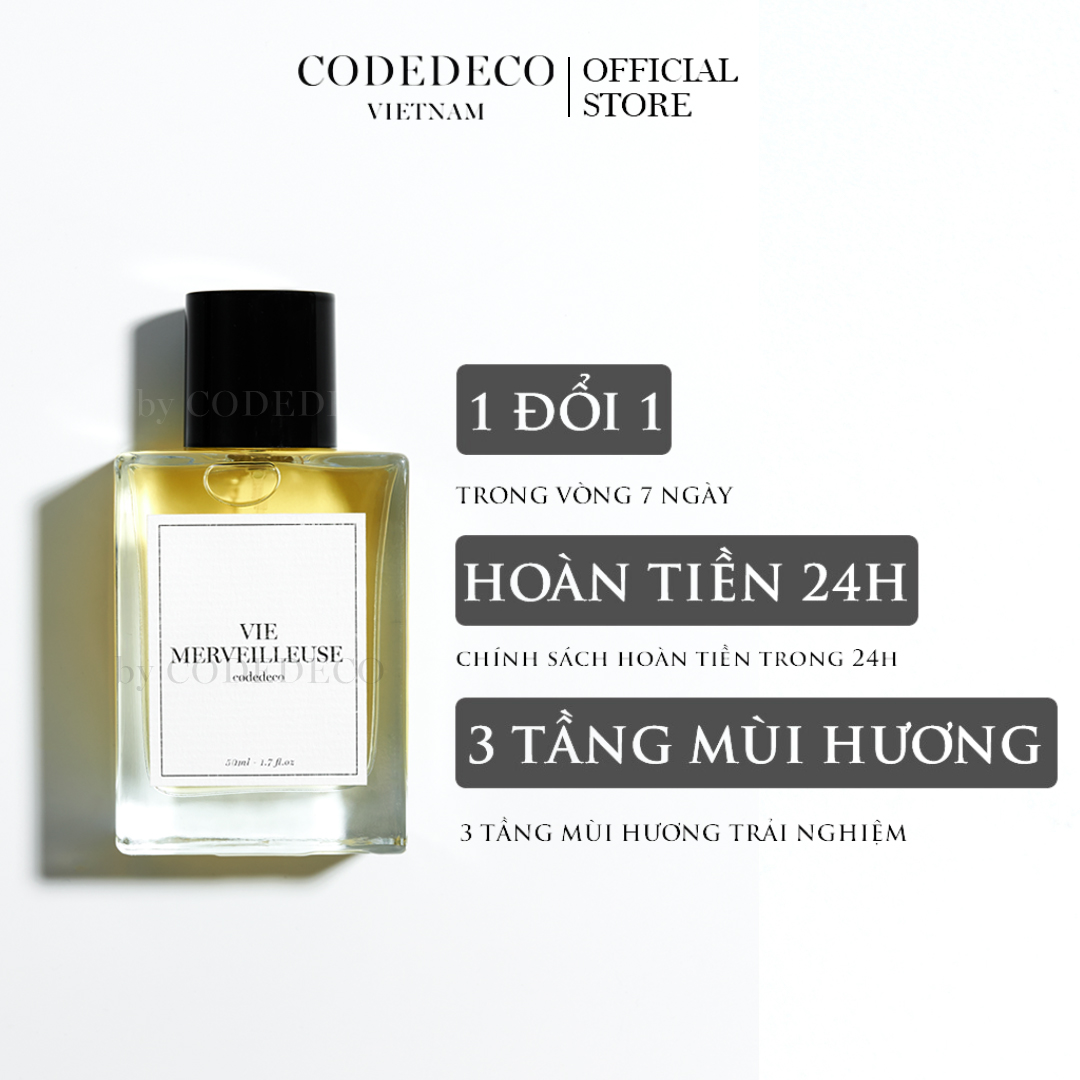 Tinh dầu nước hoa CODEDECO Vie Merveilleuse 50ml