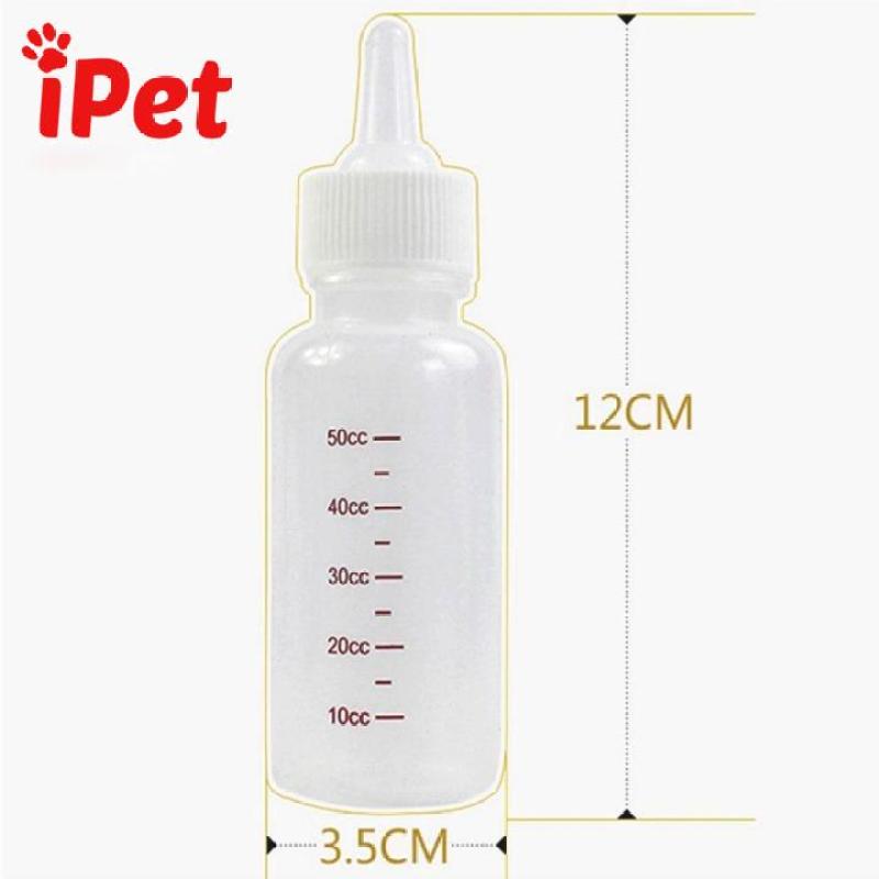 Bình Đựng Sữa Cho Chó Mèo Con Dung Tích 50ml