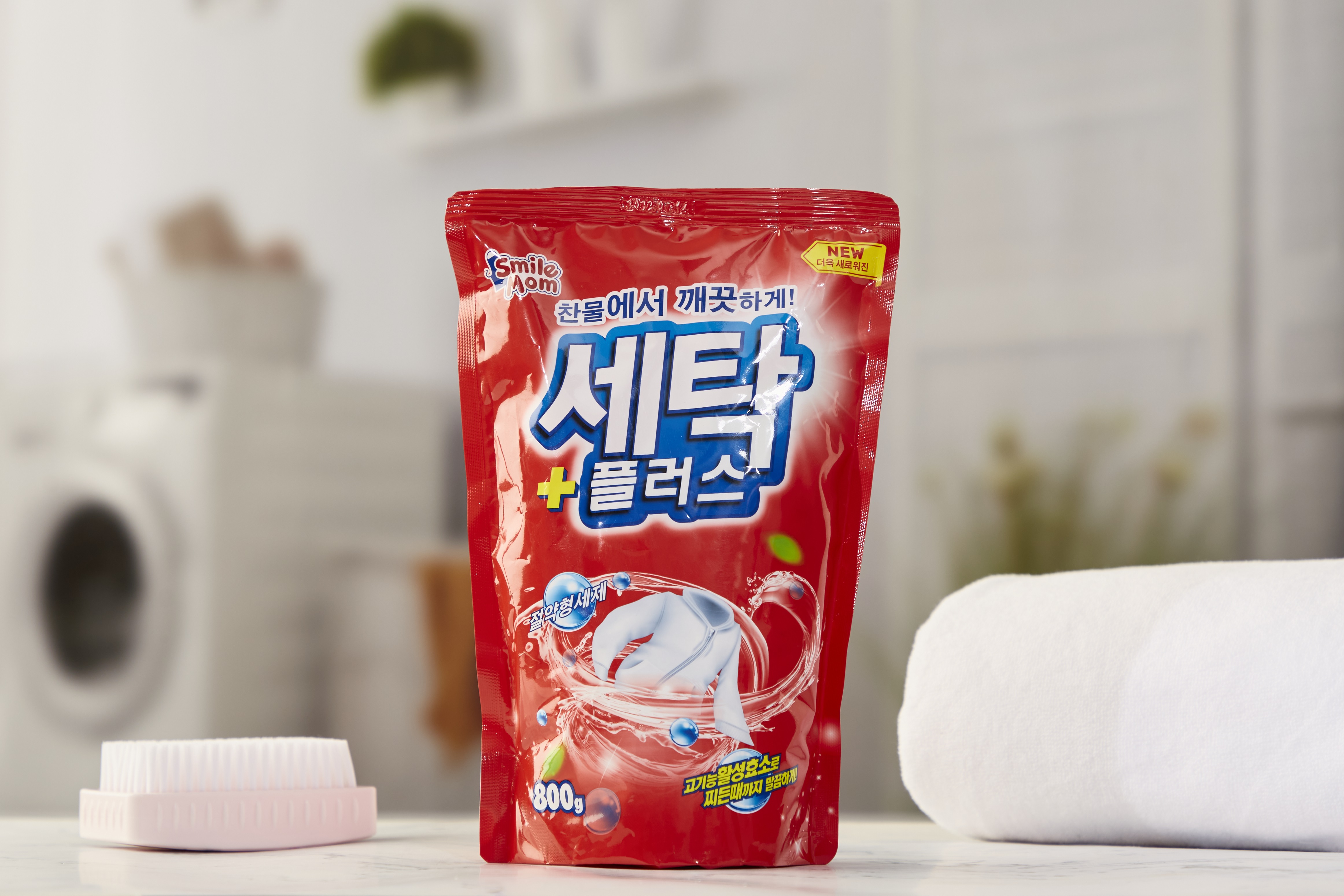 Bột giặt Hàn Quốc SMILE MOM SANDOKKAEBI 800g