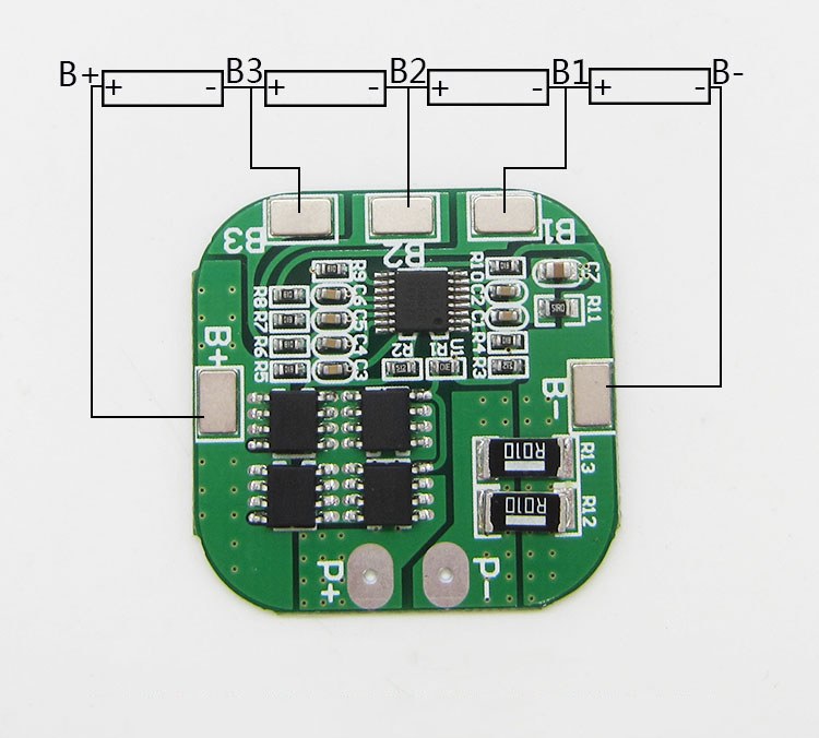 Mạch sạc và bảo vệ pin 14.8v 4s 20a