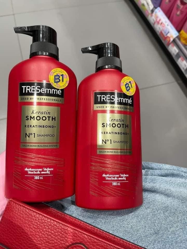 [HCM]DẦU GỘI TRESEMME ĐỎ THÁI LAN 370ML