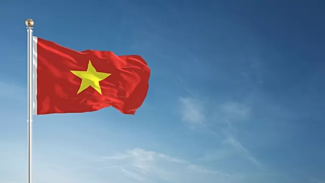 Cờ Tổ Quốc kích thước 1.2x1.8m