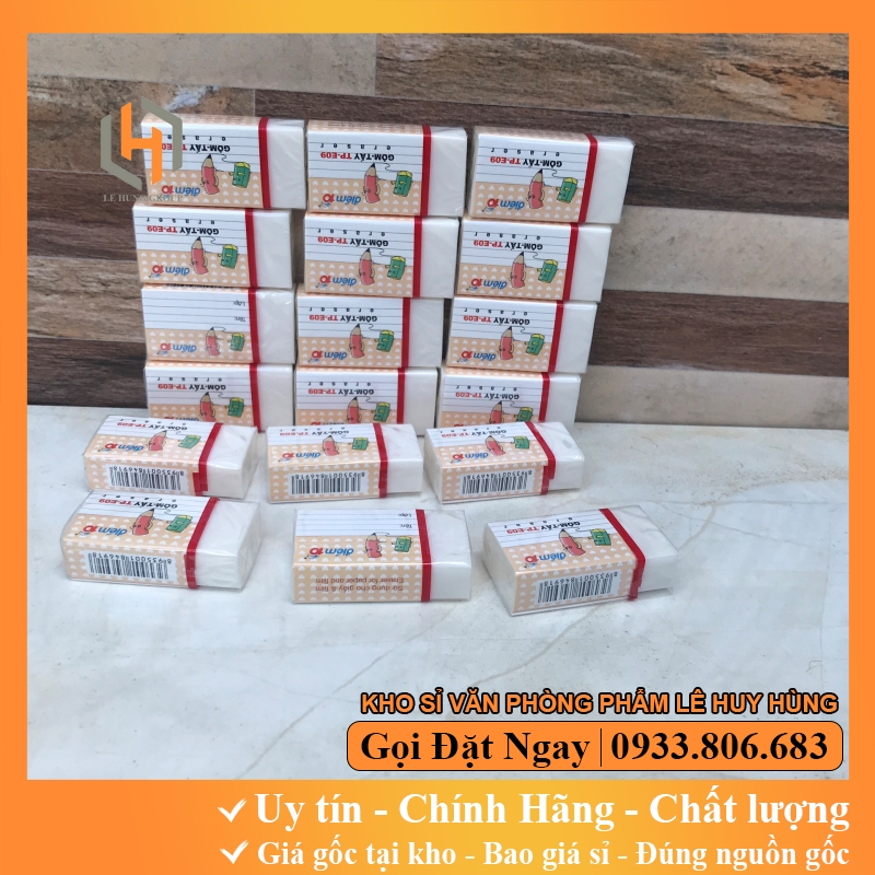 gôm - tẩy  xóa bút chì