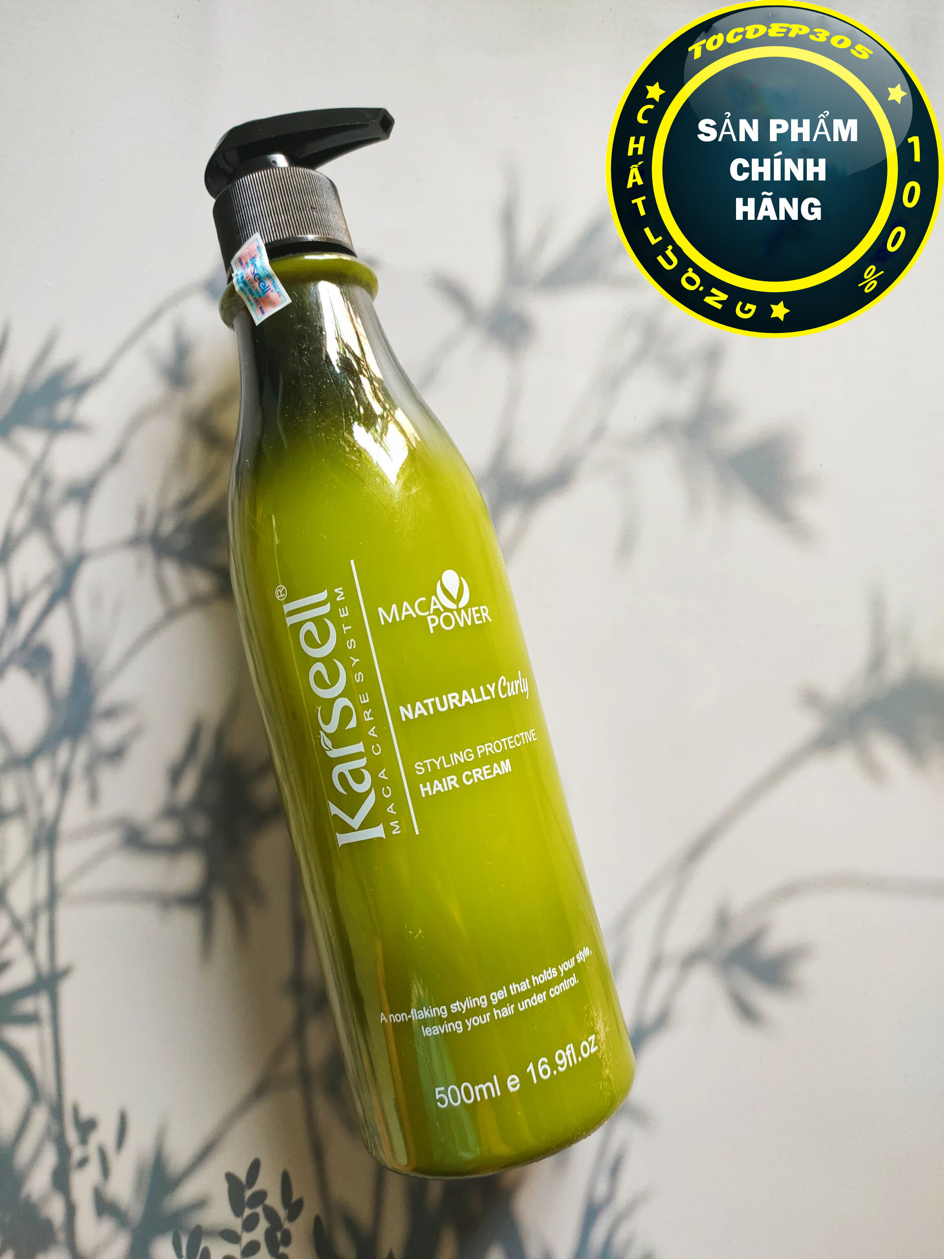 Gel bóp tóc uốn xoăn Karseell Curly 500ml
