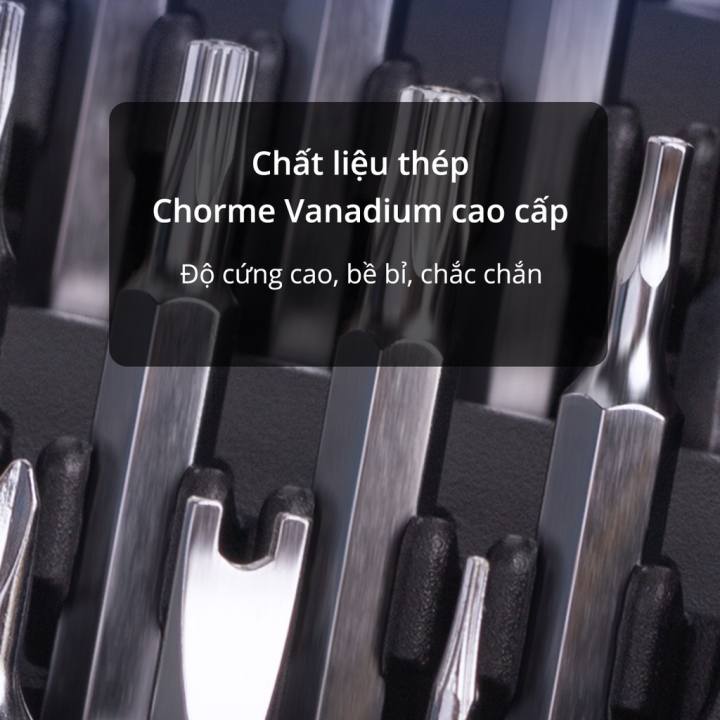 Bộ Tua Vít Sửa Chữa Đa Chức Năng Deli 30 Đầu Vít Cao Cấp - Chất Liệu Siêu Bền, Thiết Kế Gọn Nhẹ Tinh Tế - Hình ảnh 5