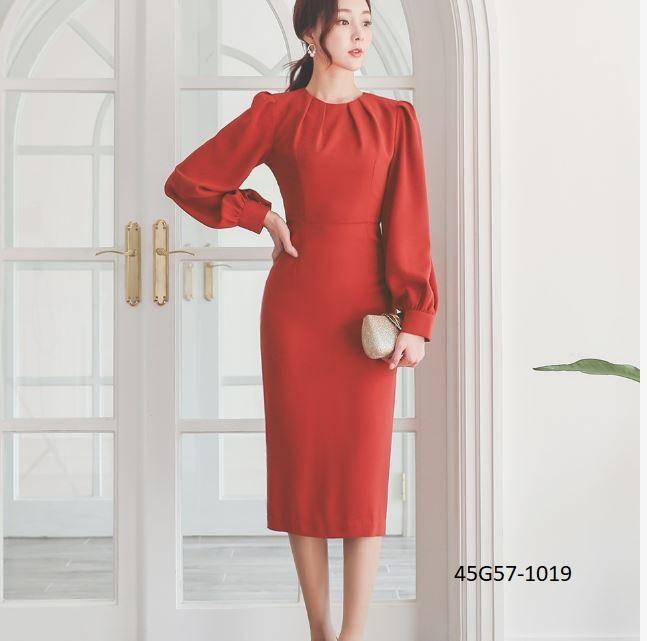 G57-1019 ĐẦM ÔM THIẾT KẾ CAO CẤP