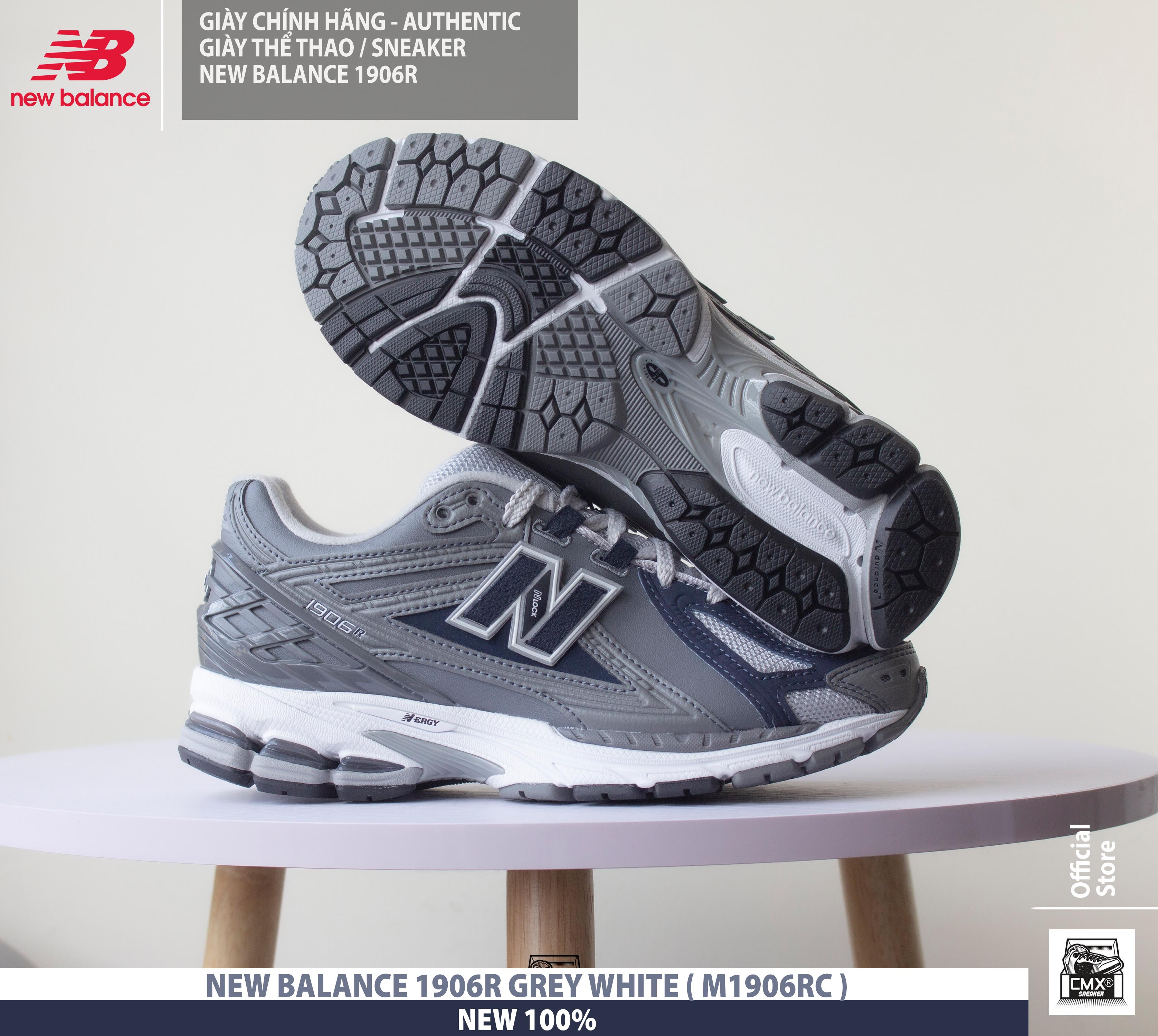 😘 [ HÀNG CHÍNH HÃNG ] Giày New Balance 1906R Steel Gray ( M1906RC ) - AUTHENTIC 100%