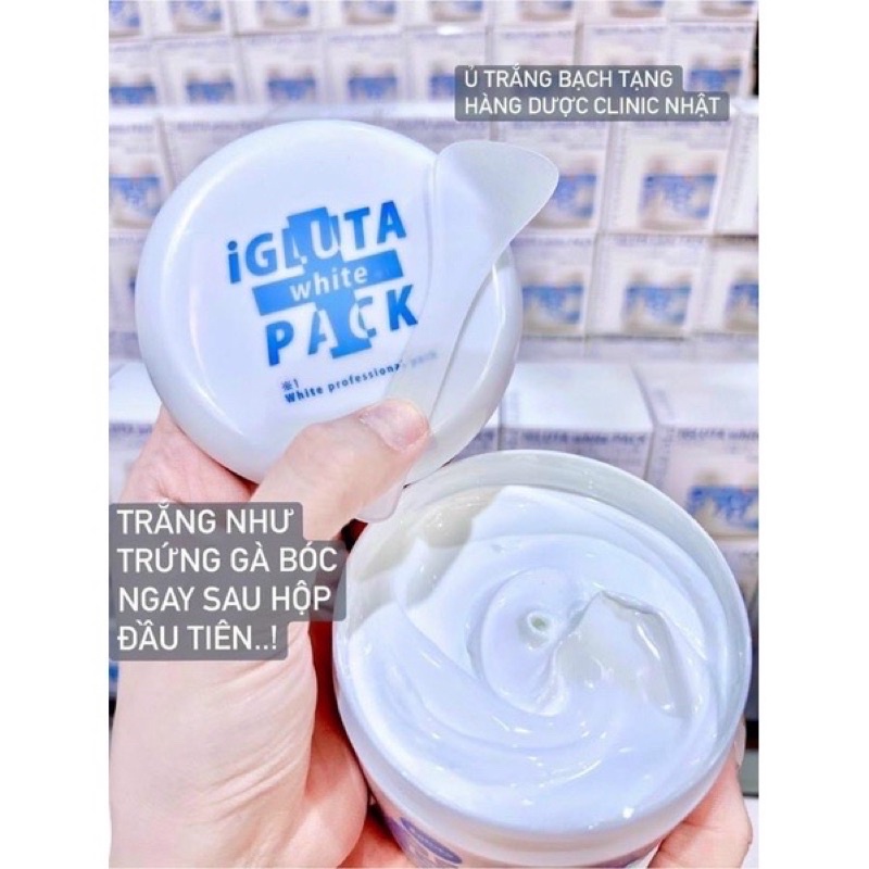 Mặt nạ ủ trắng bạch tạng igluta white pack nhật bản