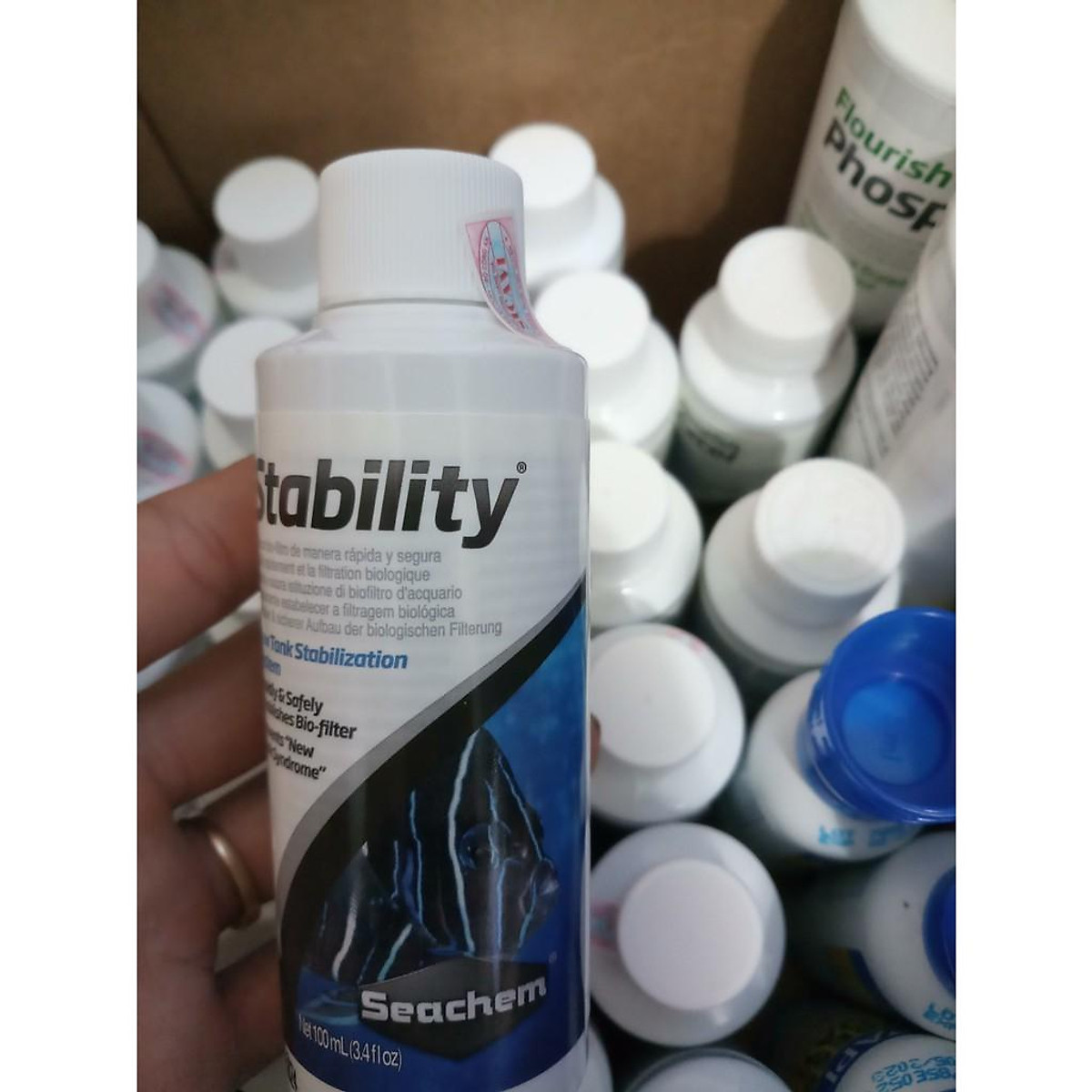 Vi sinh seachem stability - vi sinh tốt nhất - vi sinh hồ cá -bể cá cảnh- phụ kiện thủy sinh - shopleo
