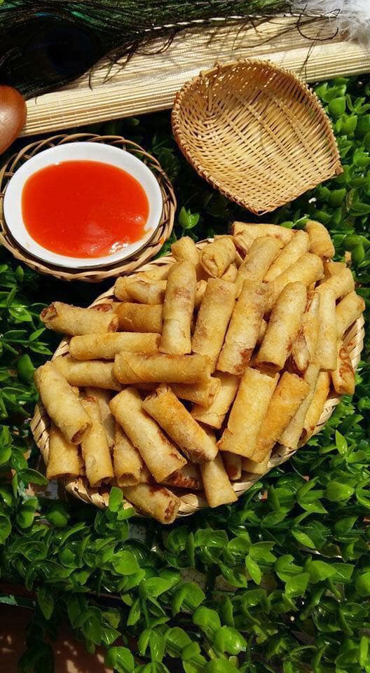 [HCM]Snack Chả giò Tôm Sấy Mini Ăn Liền Túi 250gr