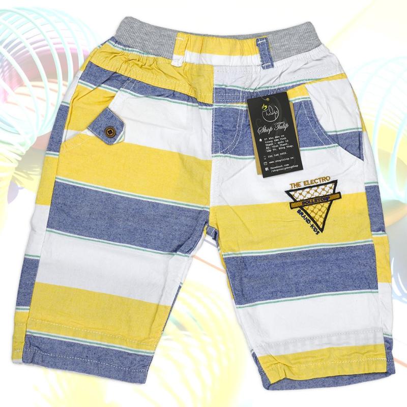 Nơi bán Quần short kaki lưng thun cho bé trai size nhí