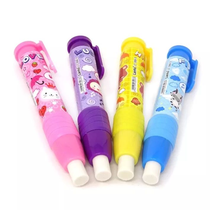 Combo 2 cây gôm bấm tẩy bút chì Lantu 309-3