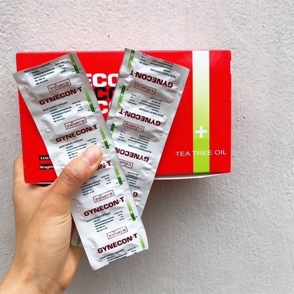 100 Viên Đặt Phụ Khoa gynecon - Thái Lan (100 viên)