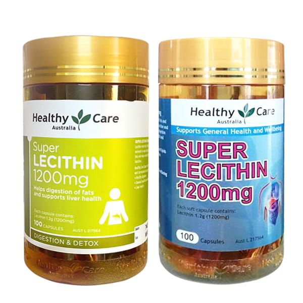 Mầm đậu nành super lecithin 1200mg - Úc (Mẫu mới)