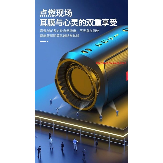 Loa Bluetooth Kasinuo K33 công suất 5W pin trâu