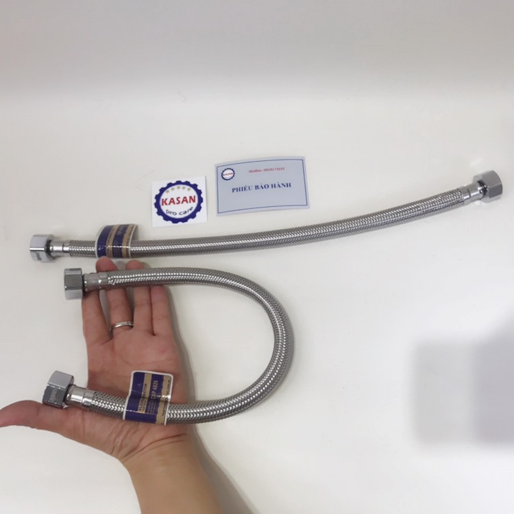 Dây cấp bình nóng lạnh ,dây cấp inox avento 40cm, 60 cm
