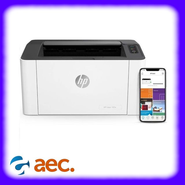Máy in laser đen trắng HP 107W (4ZB78A)