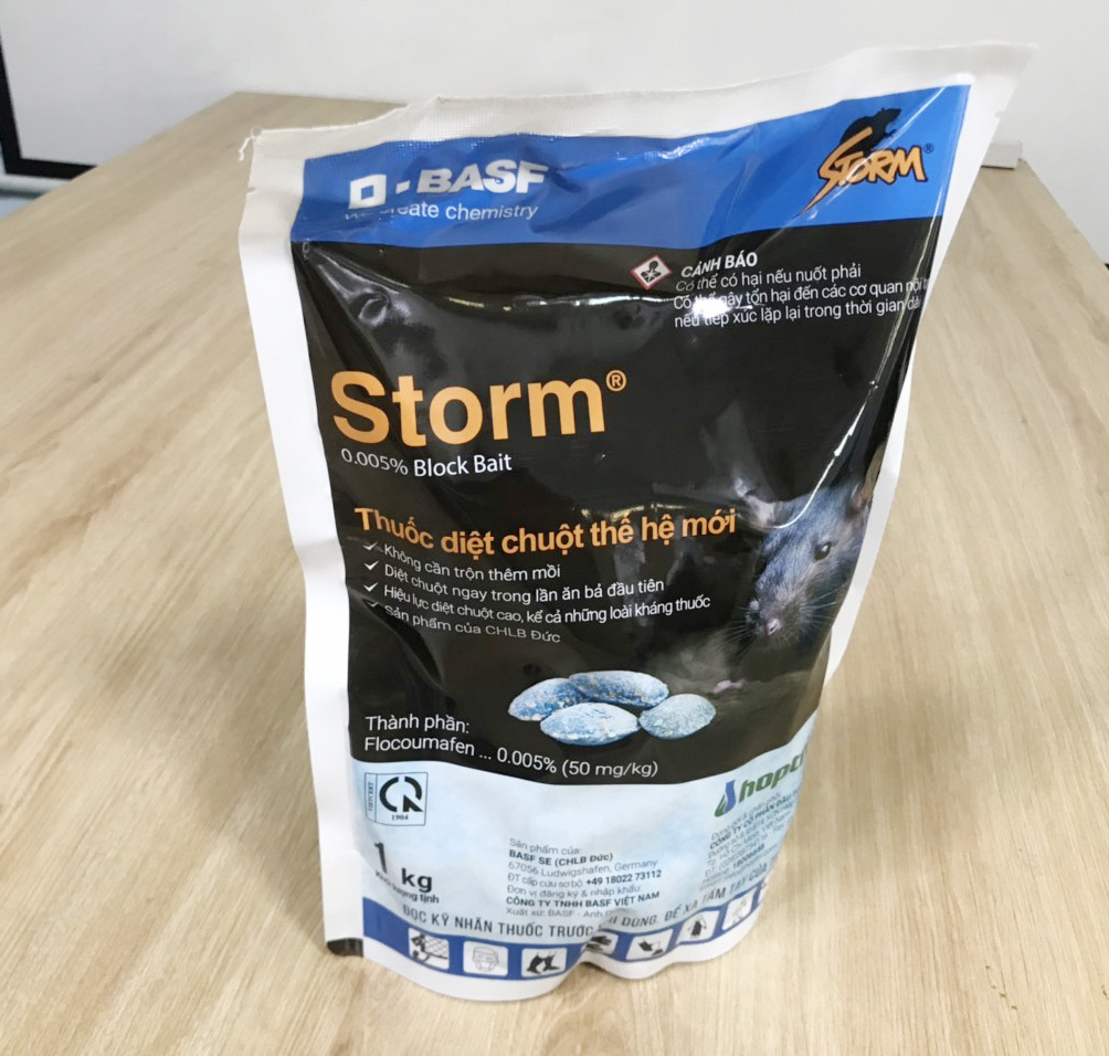 Thuốc diệt chuột kẹo diệt chuột Storm (bịch 1kg)