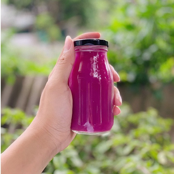 Set 10 chai thủy tinh 200ml đựng sữa