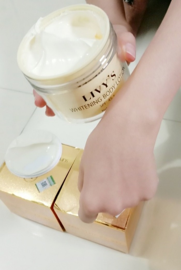 [ COMBO 5 ] Kem Dưỡng Trắng Da Body LIVY Thái Lan