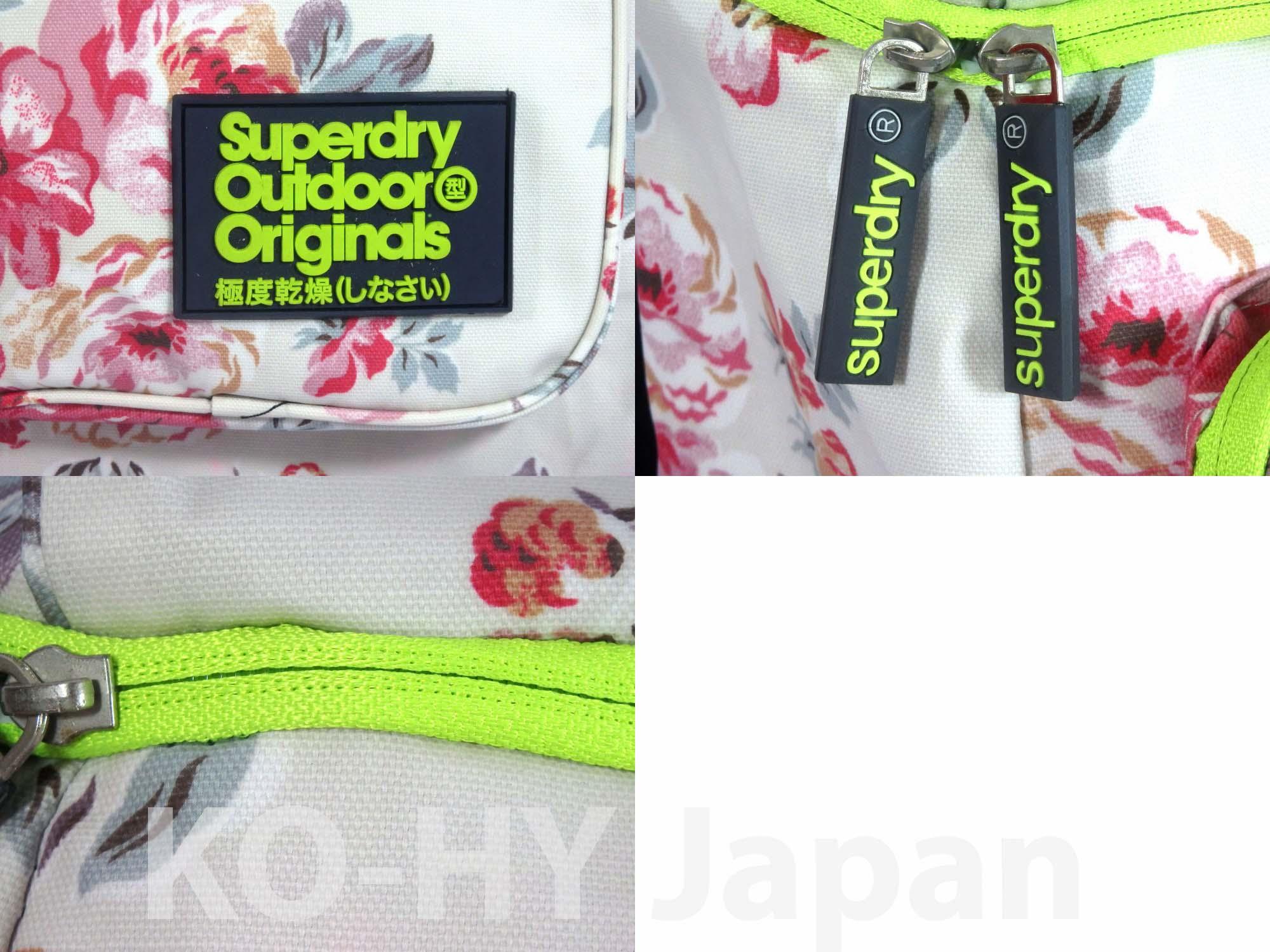 [HCM]Balo thời trang Superdry Japan Outdoor flower pattern backpack