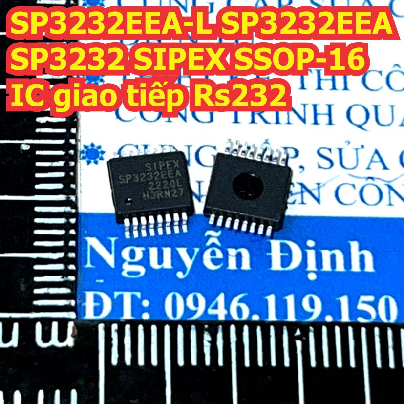 3 con sp3232eea-l sp3232eea sp3232 sipex ssop-16 ic giao tiếp rs232 kde7771