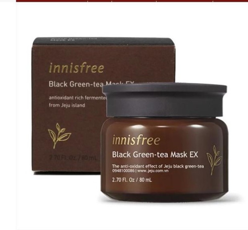Mặt Nạ Cao Cấp Trà Xanh Đen Innisfree