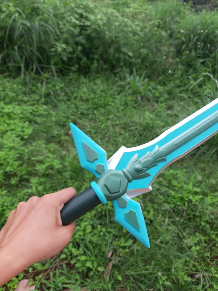 [1m] Mô hình kiếm Kirito Foam Dark Repulser - Sword art Online -SAO [tặng đế] - Baystore