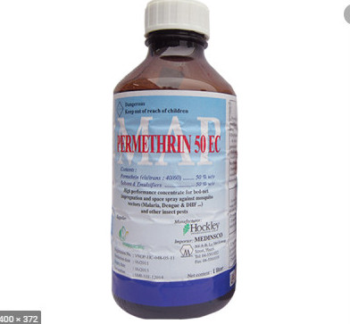 Thuốc diệt muỗi Permethrin 50EC - chai 1000ml