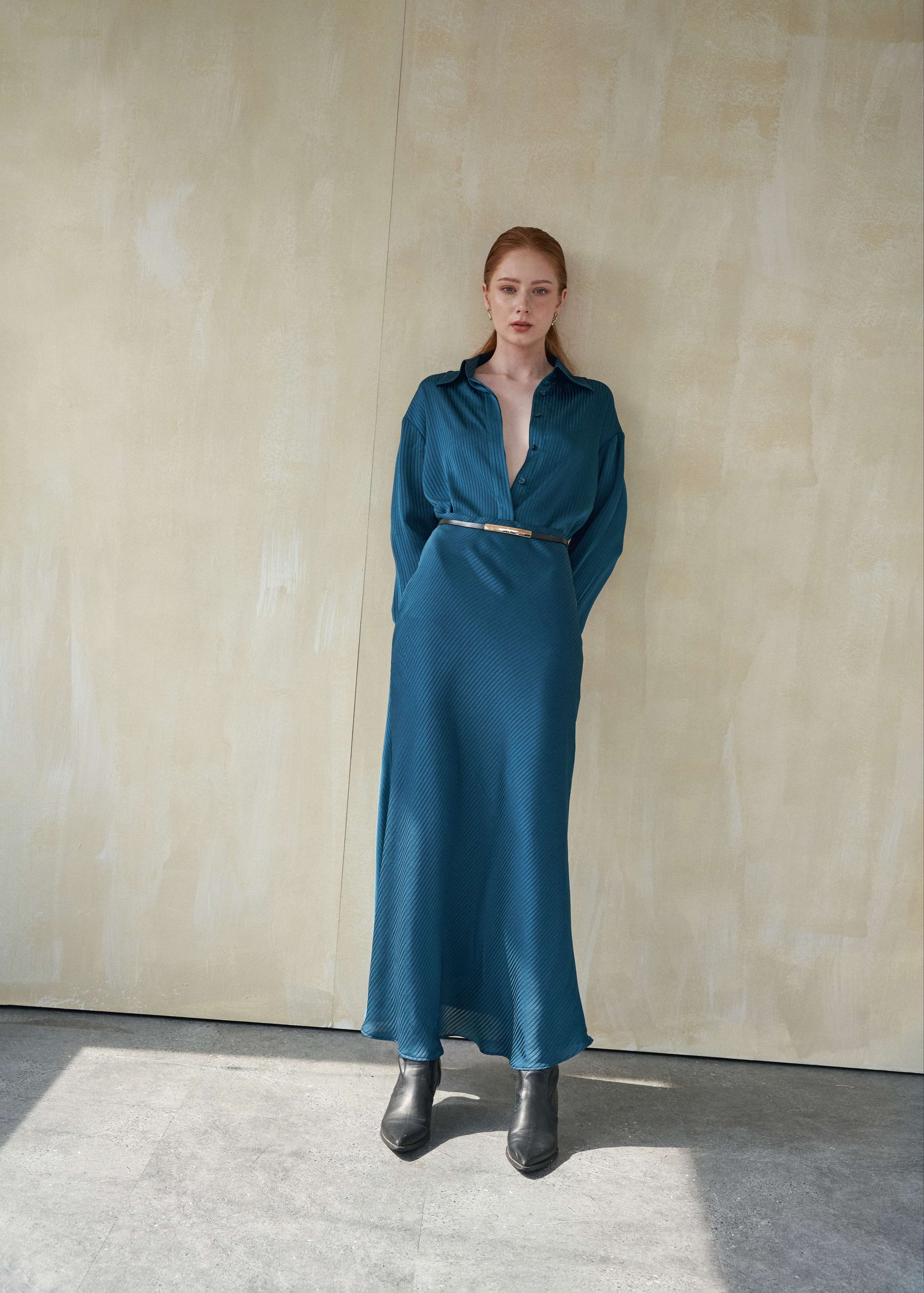 GEORGIA BIAS SKIRT - CHÂN VÁY LỤA