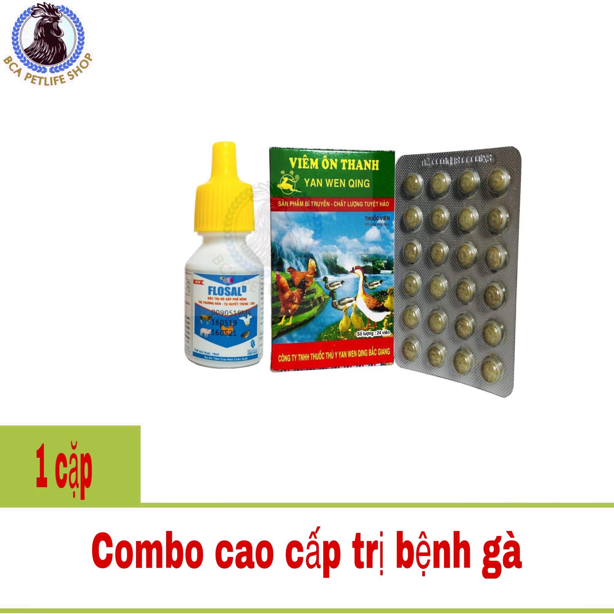 ĐẶC TRỊ KHÒ KHÈ XỔ MŨI GÀ  - FLOSAL + VIÊN ÔN THANH