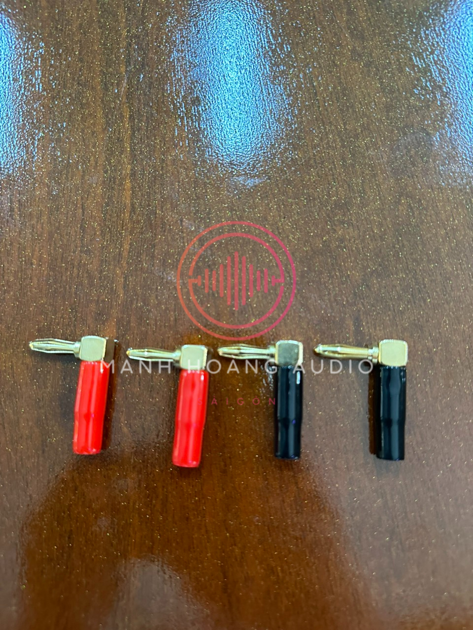 Combo 4 chiếc ( 2 cặp jack bắp chuối vuông ) - Mạnh Hoàng Audio