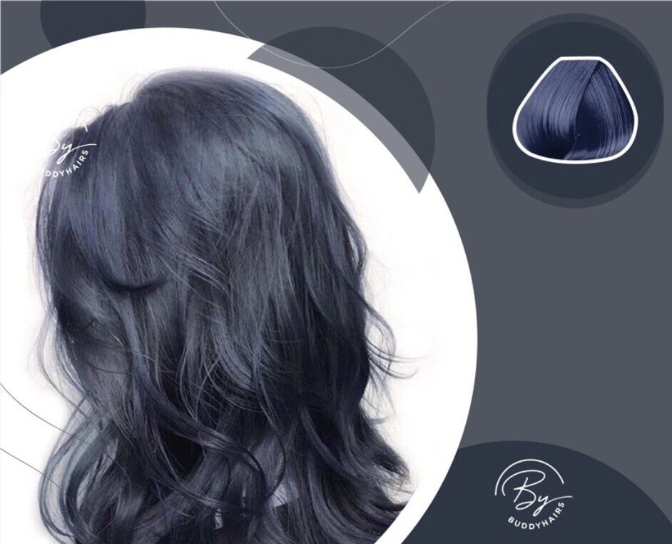 Thuốc nhuộm xanh dương đen