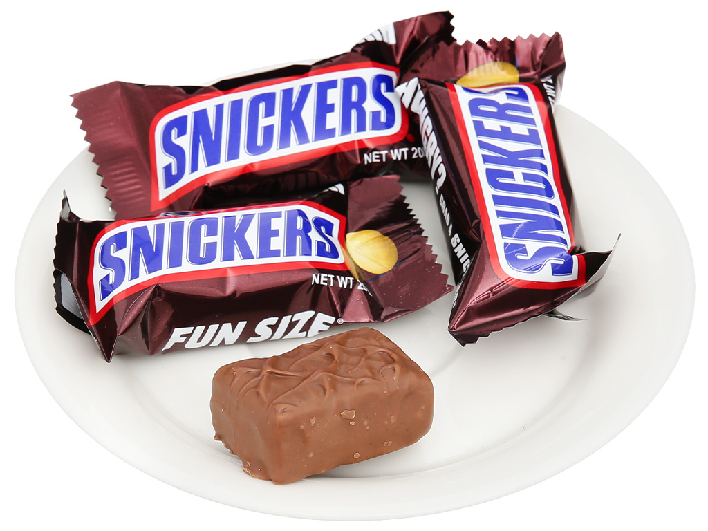 Kẹo Socola Snickers Miniatures Đức gói 220g - 275g