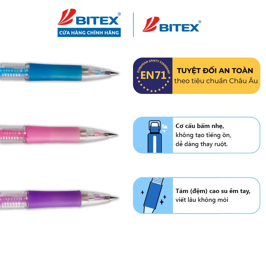 Bút chì bấm Bitex MP04 (0.5mm)