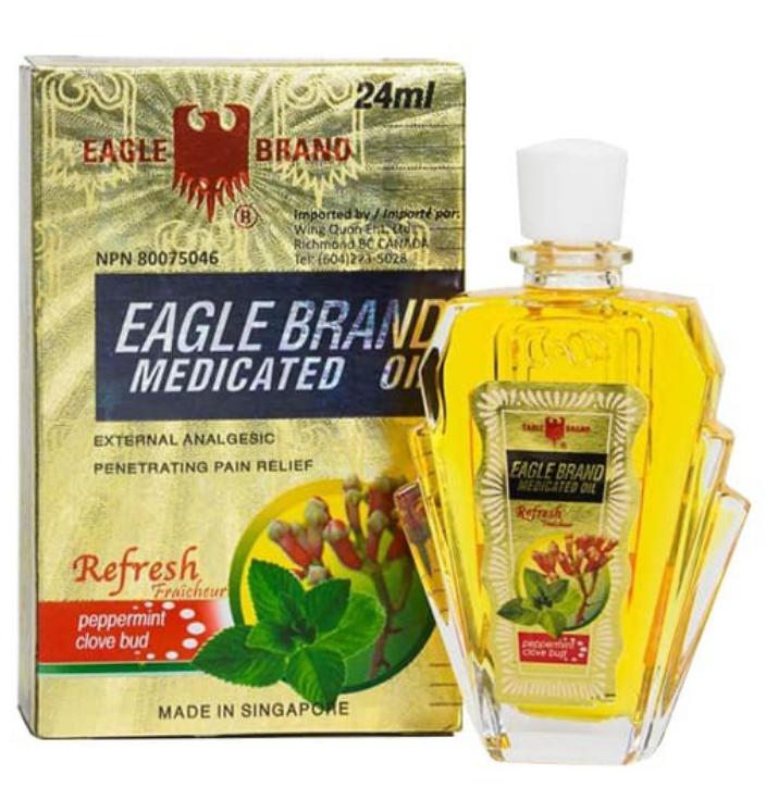 [HCM]Dầu gió con ó Eagle Brand 24ml